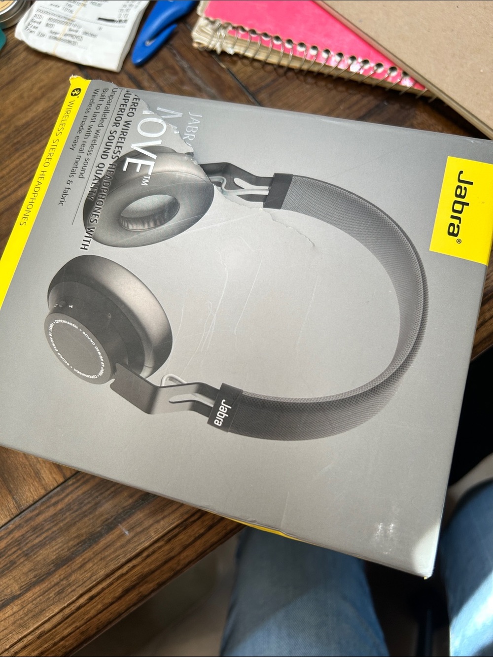 Jabra Move Wireless On-Ear Headphones - Black wireless